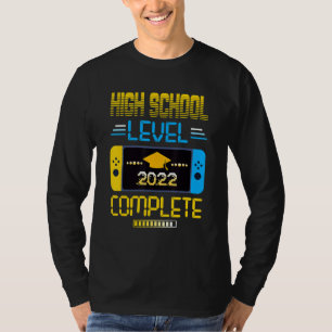 2022 års fullständiga videospelsgradua på högskole t shirt