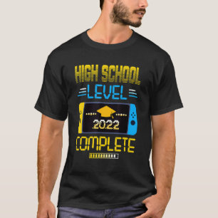 2022 års fullständiga videospelsgradua på högskole t shirt