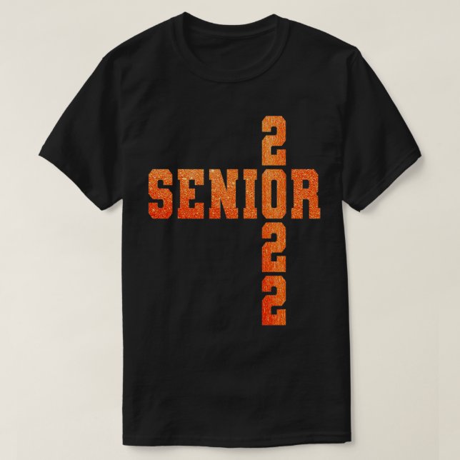 2022 års högre skola eller högskoleklass för kvinn t shirt (Design framsida)