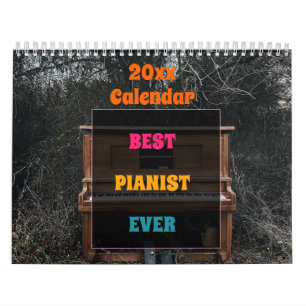 2022 års kalender för bästa pianist någonsin
