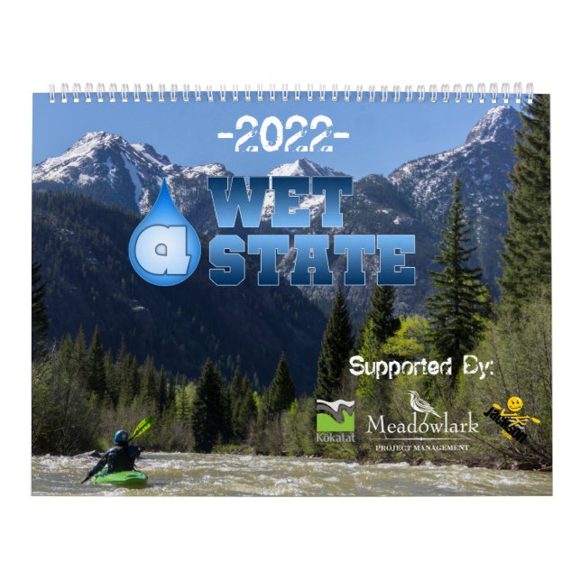2022 års kalender för Whitewater (Omslag)