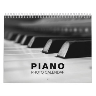 2022 års Piano Photo Wall-kalender Kalender
