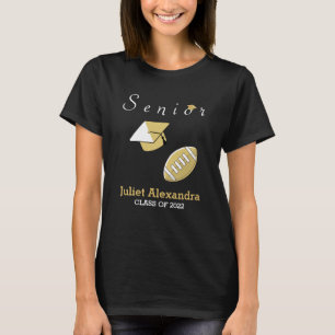 2022 års student-klass i fotbollsspelare t shirt