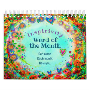 (2022 års version) Small Inspiritivity ONE ORD Cal Kalender