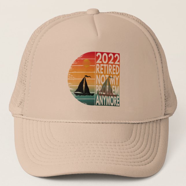 2022 ÅTERSTÄLLDE INTE MITT PROBLEM NÅGON MER TRUCK KEPS (Framsida)