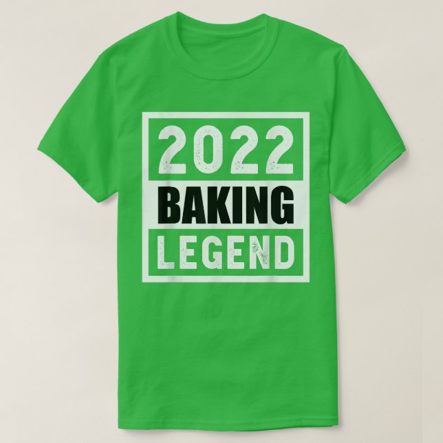 2022 Baking Legend Gift T Shirt (Design framsida)