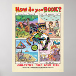 2022 Barns Bok-vecka Poster