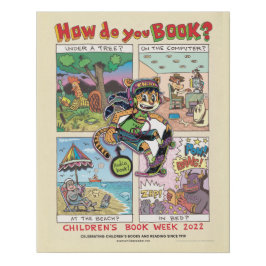 2022 Barns Bok-vecka Poster