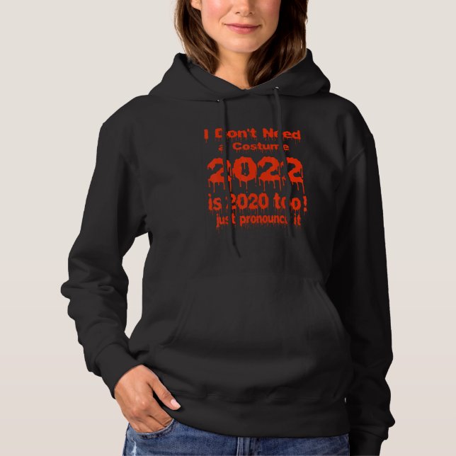 2022 behöver inte vara 2020 också t shirt (Framsida)