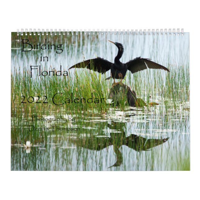 2022 Birding in Florida Calendar Kalender (Omslag)