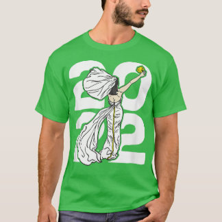 2022 Bröllop Bride Throwing Bouquet-årsdagen 2 T Shirt