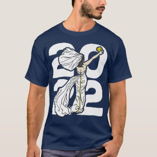 2022 Bröllop Bride Throwing Bouquet-årsdagen T Shirt