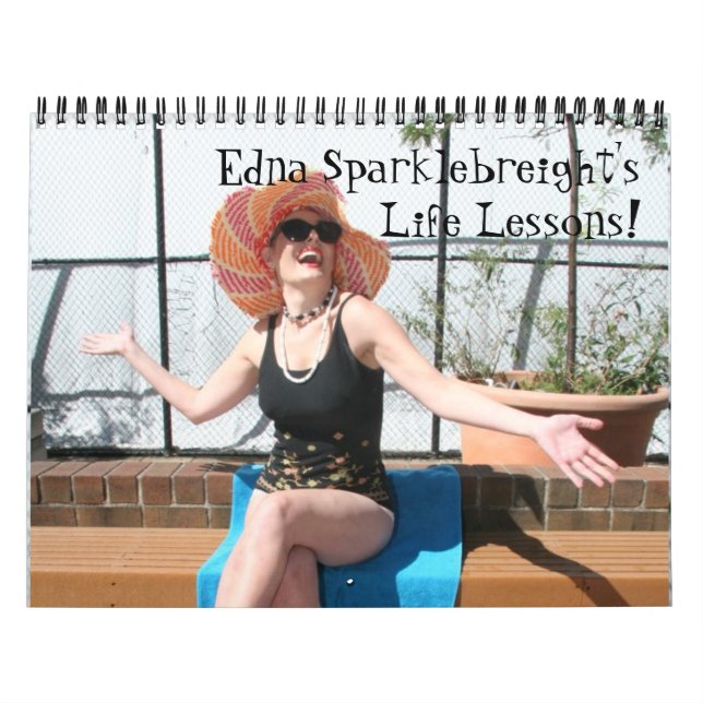 2022 Calendar: Edna Sparklebreight's Life Lessons! Kalender (Omslag)