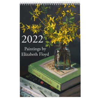 2022 Calendar, Paintings by Elizabeth Floyd Calend Kalender