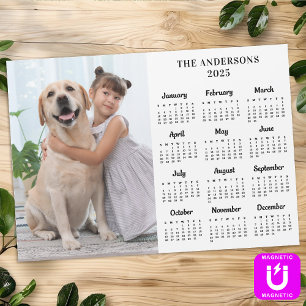 2022 Calendar Pet Hund Kid Anpassningsbar Photo Ma