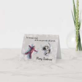 2022 Collectable Keeshond Greeting Card Kort