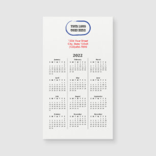 2022 Din magnetkalender för Logotypen