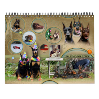 2022 DobermanTalk Calendar Kalender