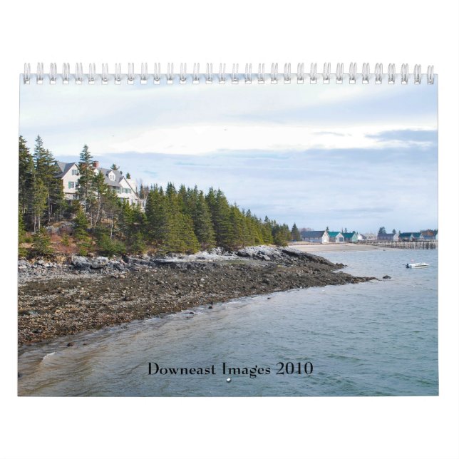 2022 Downeast Bilder Calendar - 4 Kalender (Omslag)