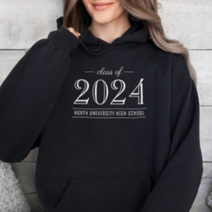 2022 Elegant Svarta och vita Anpassningsbarna Stud T Shirt