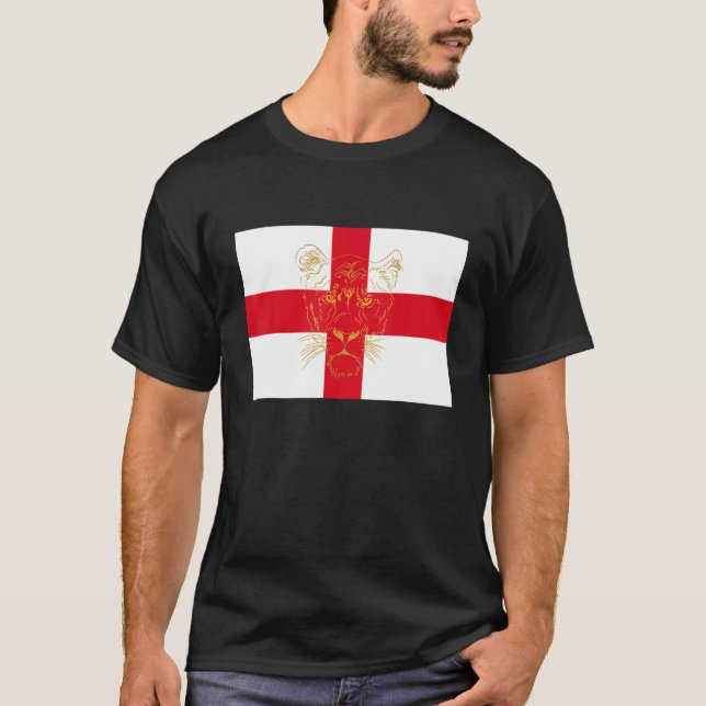 2022 Englands fotbollsmatcher kommer hem 4 T Shirt (Framsida)