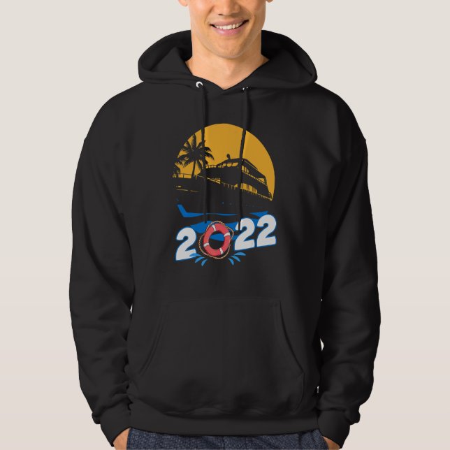 2022 Familjekryssning, segling och kryssning Hoodie (Framsida)