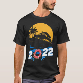 2022 Familjekryssning, segling och kryssning T Shirt