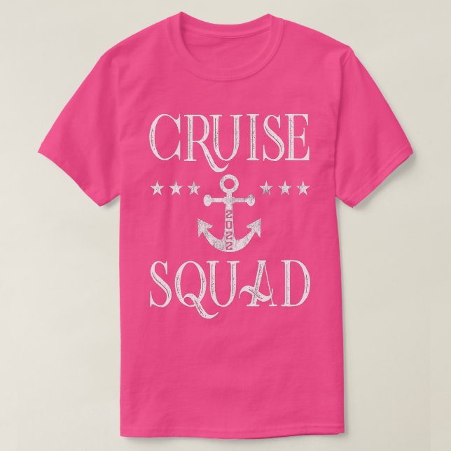 2022 Family Cruise Manar Women Boys Girls som segl T Shirt (Design framsida)