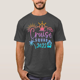 2022 Family Cruise Manar Women Boys Girls som segl T Shirt