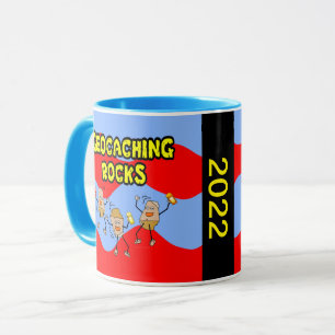 2022 Geocaching Sten Mugg