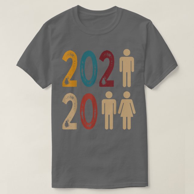 2022 Gift Bröllop Hubby Mat, Wife Make T Shirt (Design framsida)