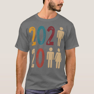 2022 Gift Bröllop Hubby Mat, Wife Make T Shirt
