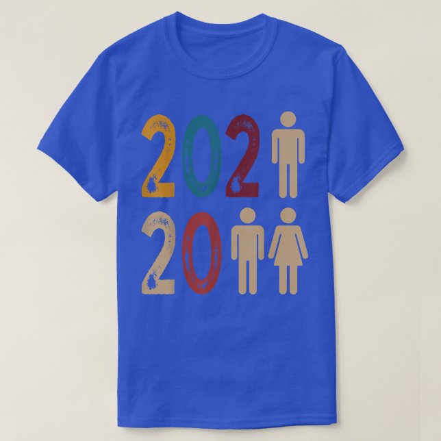 2022 Gift Bröllop Hubby Mat, Wife Make T Shirt (Design framsida)