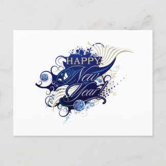 2022 Gott nytt år Vykort