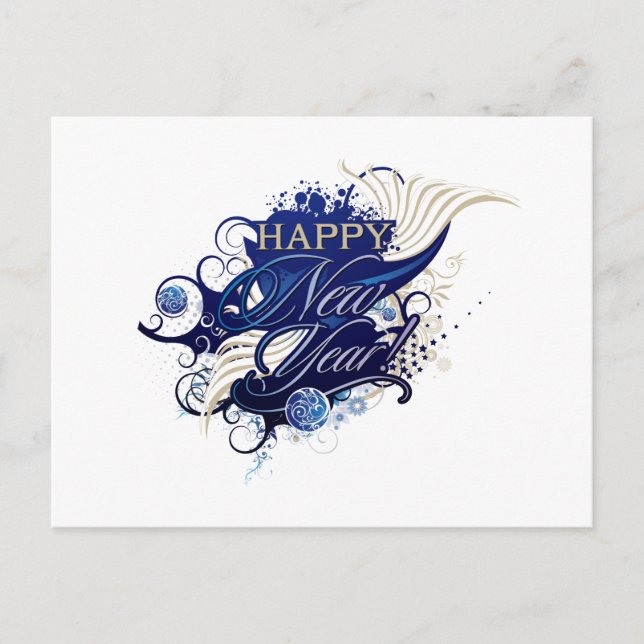 2022 Gott nytt år Vykort (Framsida)