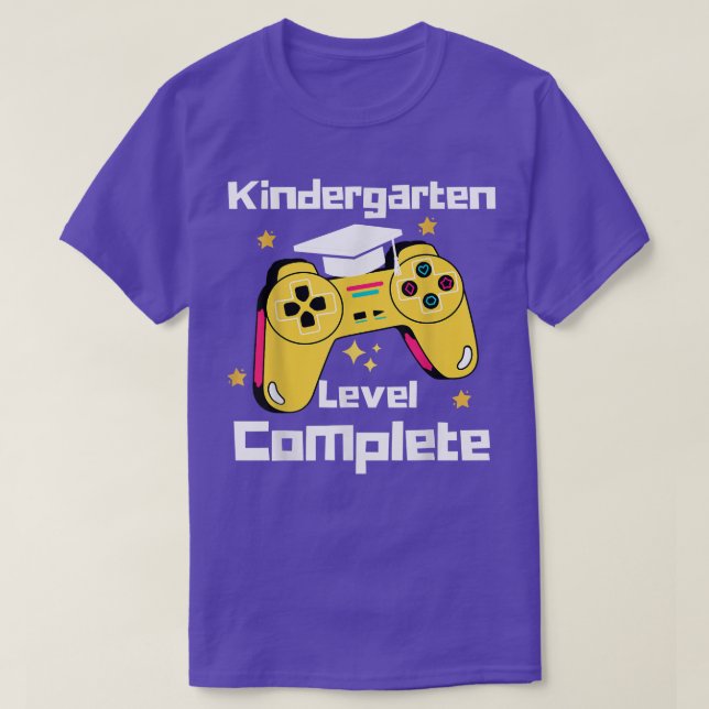 2022 Graduation Shirt Kindergarten Level Complete  T (Design framsida)