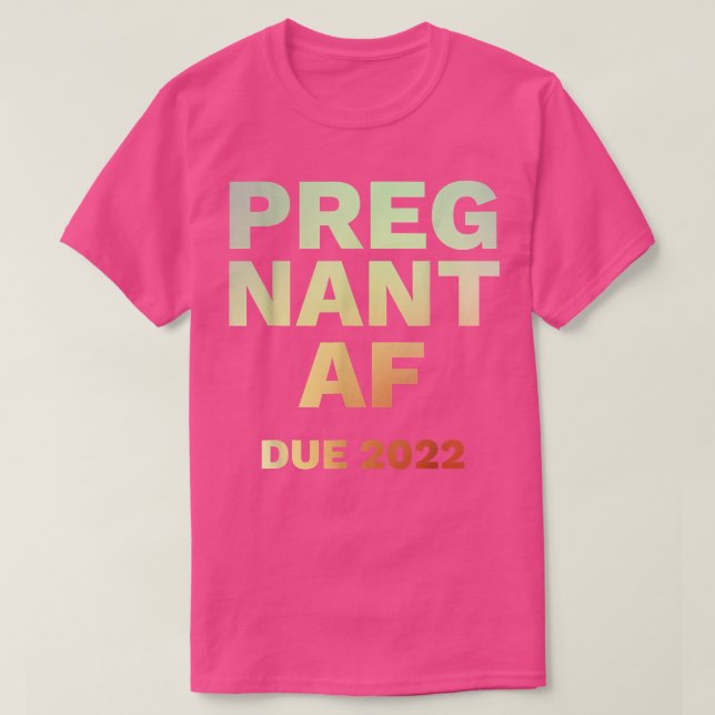 2022-Gravidens annonsfartyg för farfar T Shirt (Design framsida)
