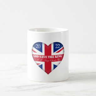 2022 Guds Spara Kung Charles Coronation Kaffemugg