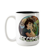 2022 IFComp 2-Tone Large Coffee Mugg