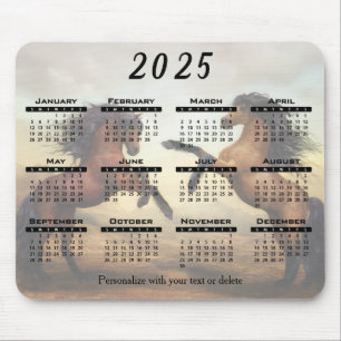 2022 Kalender - Vild hästar Musmatta
