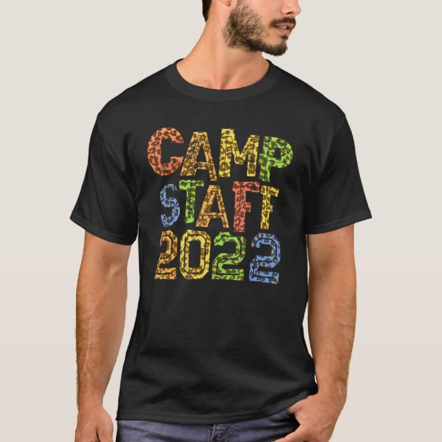 2022 Leopard Print Host Sommarrådgivning T Shirt (Framsida)
