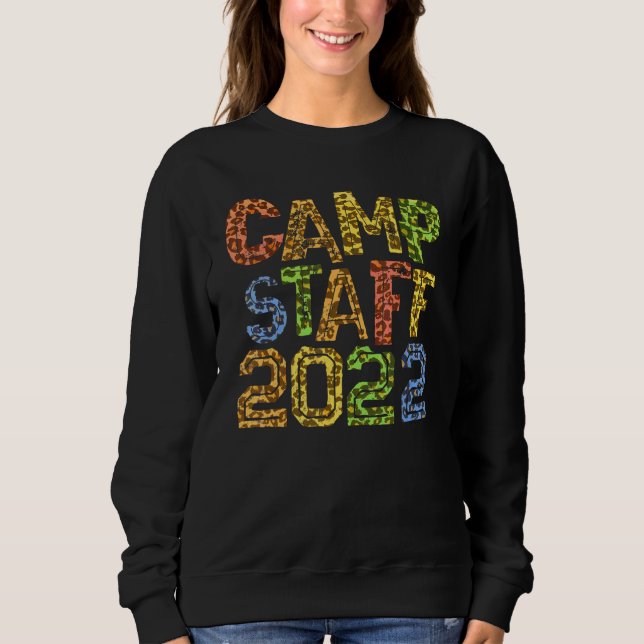 2022 Leopard Print Host Sommarrådgivning T Shirt (Framsida)