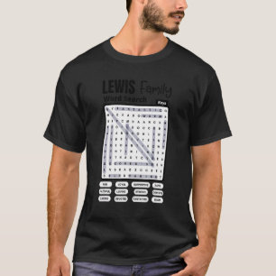 2022 LEWIS Familjeåterförening Träd Sommaren Party T Shirt