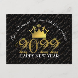 2022 LORD CROWNS ÅR Kristet Gott Nytt År Vykort