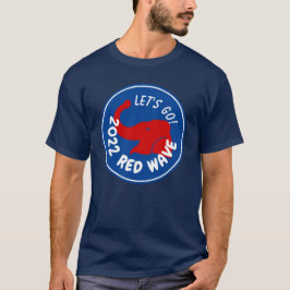 2022 MIDTERMS RED WAVE LÅT OSS GO T SHIRT