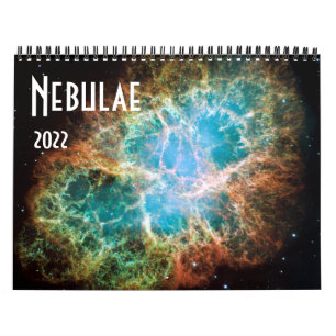 2022 NASA Space Nebulae Astronomy Stars Calendar Kalender