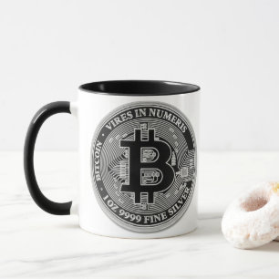 2022 Niue 1 oz Silver Bitcoin Mugg