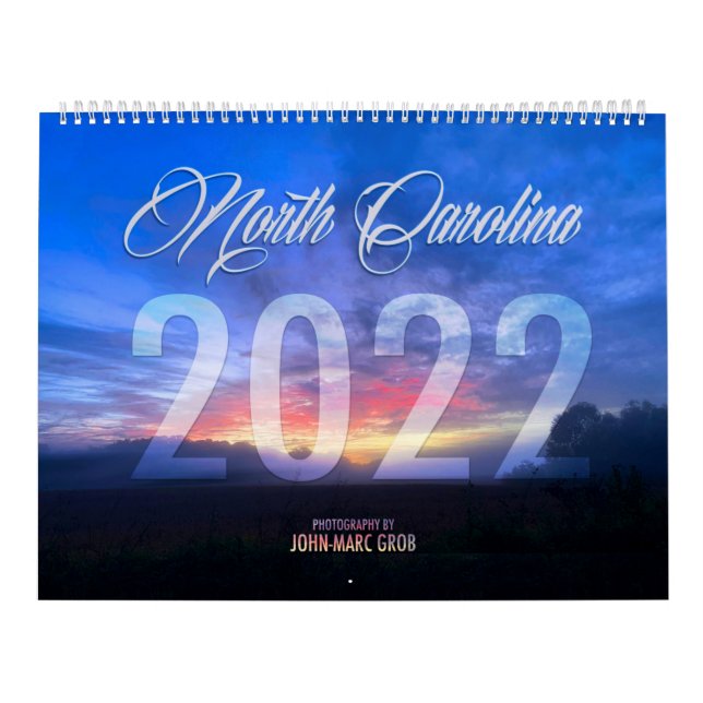 2022 North Carolina Kalender (Omslag)