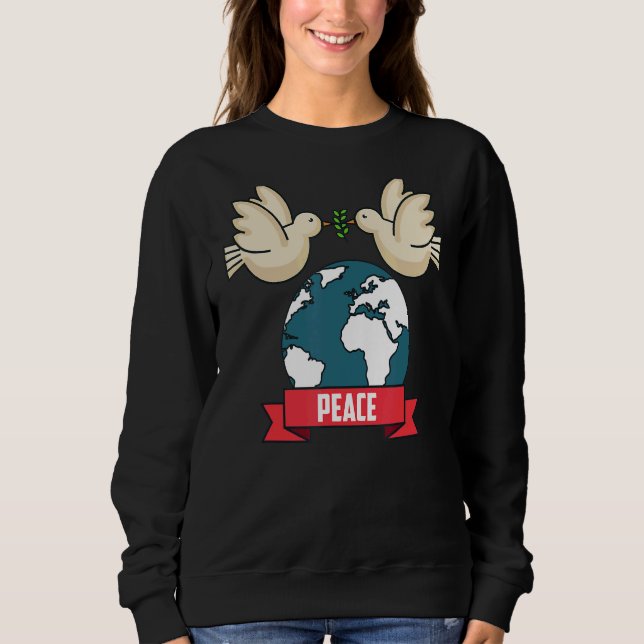 2022 Peace Global Peace Internationell Unity Kärle T Shirt (Framsida)