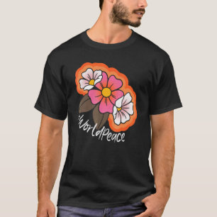 2022 Peace Global Peace Internationell Unity Kärle T Shirt